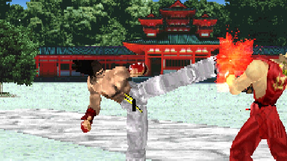 『アーケードアーカイブス2 鉄拳』の公式キービジュアル