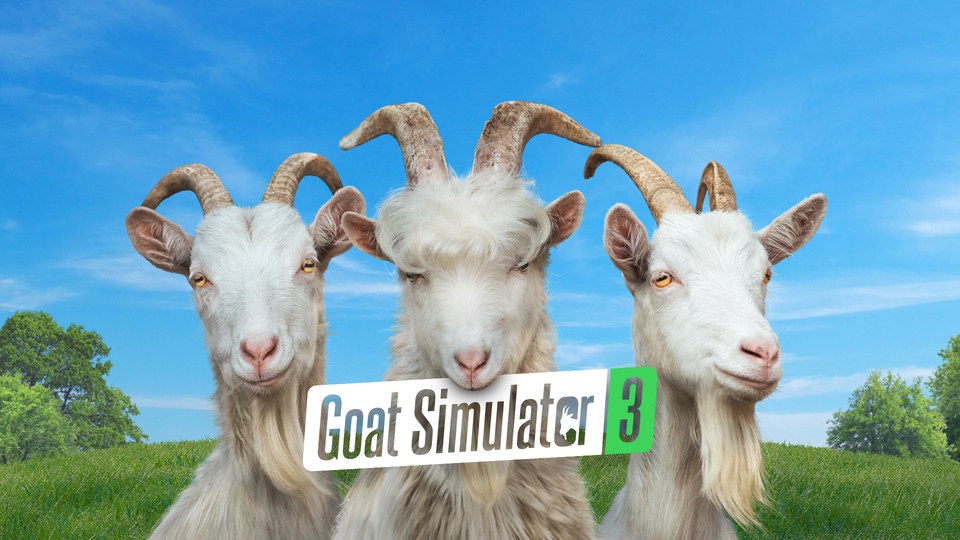 『Goat Simulator 3』の公式キービジュアル
