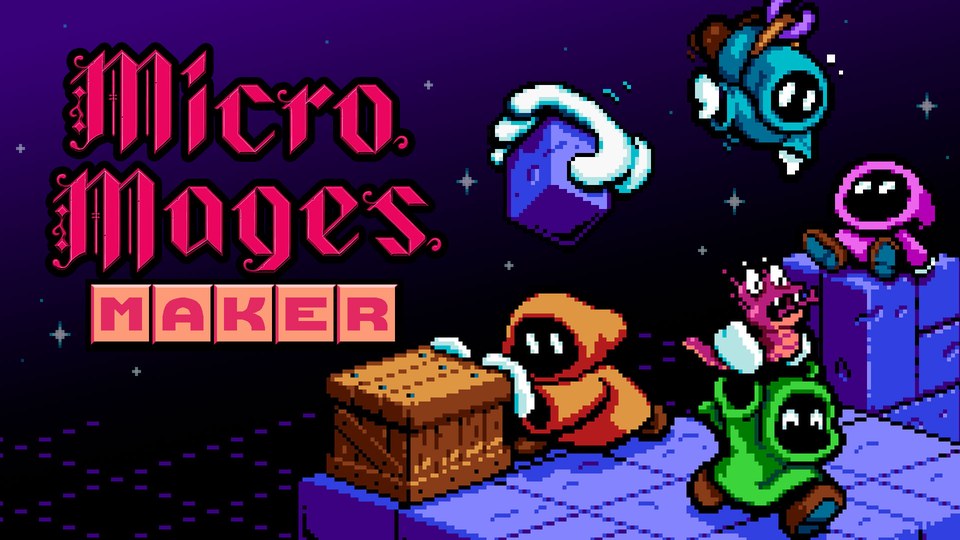 『Micro Mages Maker』の公式キービジュアル