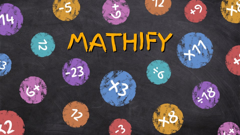 『Mathify』の公式キービジュアル