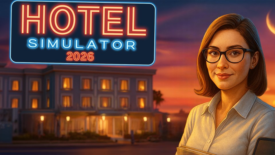 『Hotel Simulator 2026』の公式キービジュアル