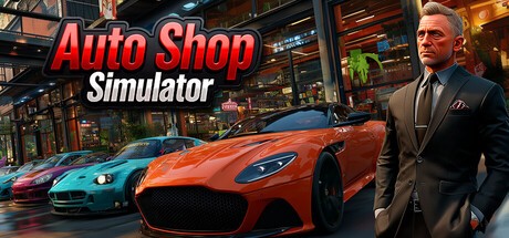 『Auto Shop Simulator』の公式キービジュアル