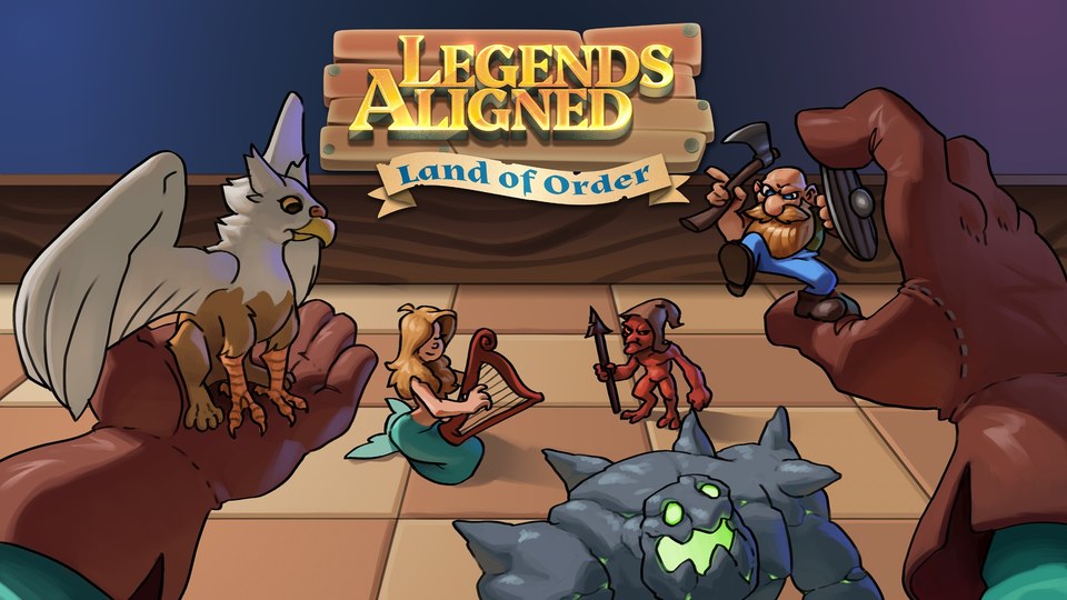 『Legends Aligned: Land of Order』の公式キービジュアル