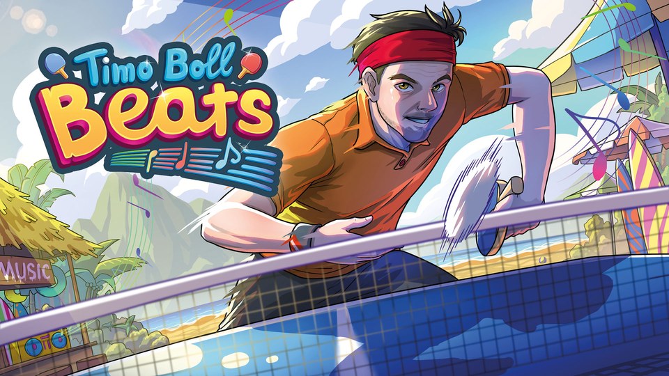『Timo Boll Beats』の公式キービジュアル