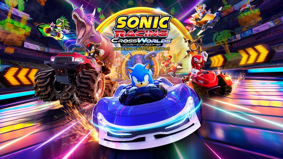 『ソニックレーシング クロスワールド Nintendo Switch 2 Edition』の公式キービジュアル