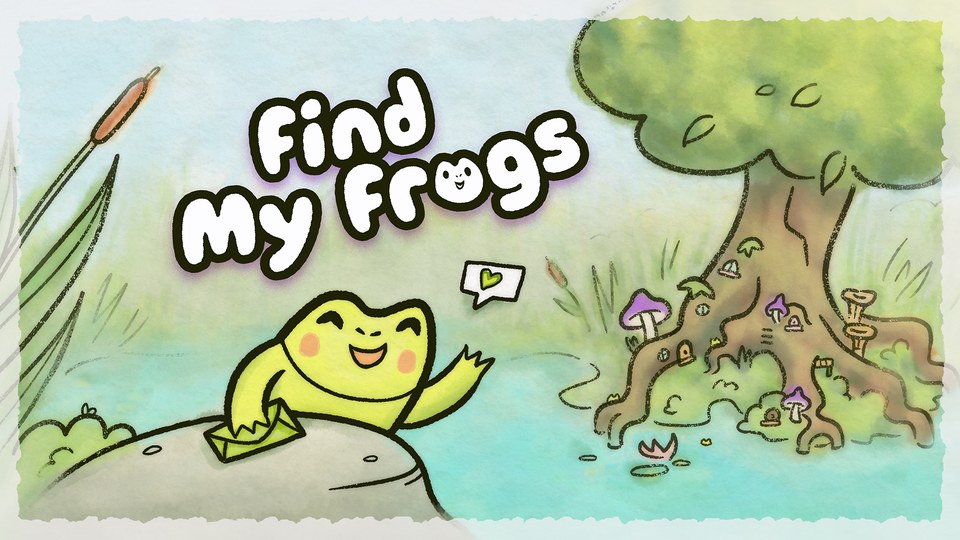 『Find My Frogs』の公式キービジュアル