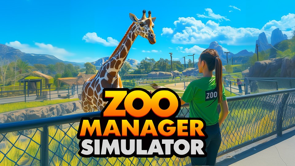 『ZOO MANAGER SIMULATOR』の公式キービジュアル