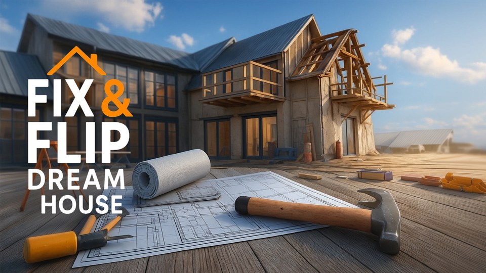 『Fix & Flip Dream House』の公式キービジュアル