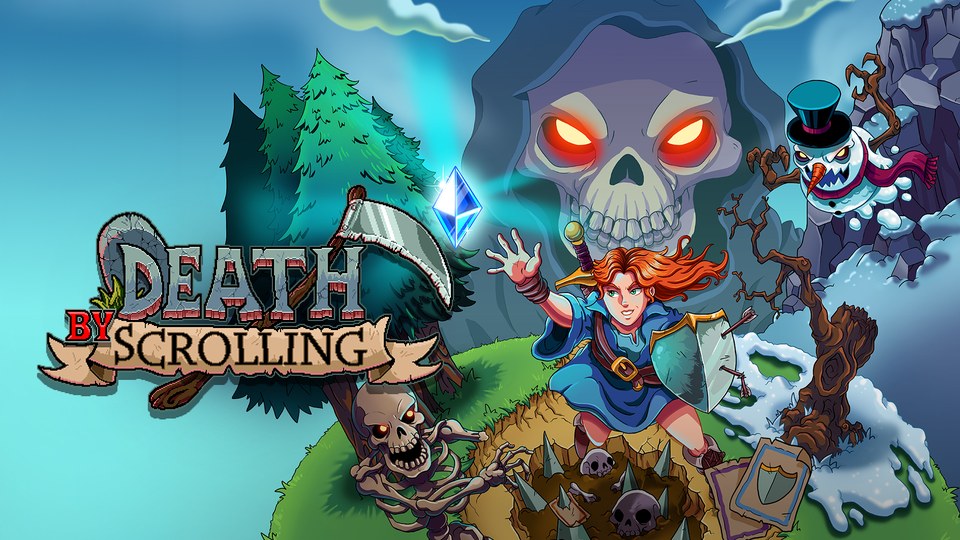 『Death by Scrolling』の公式キービジュアル