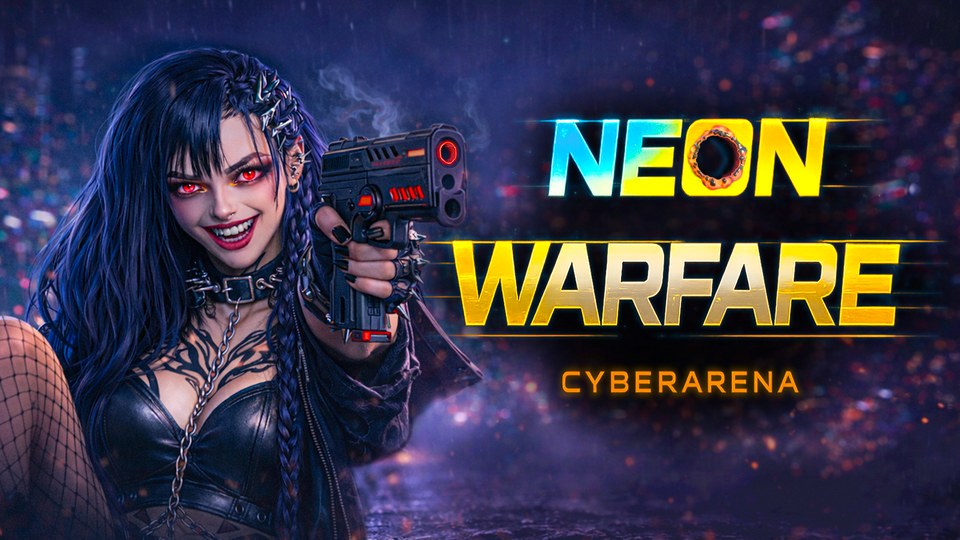 『Neon Warfare: CyberArena』の公式キービジュアル