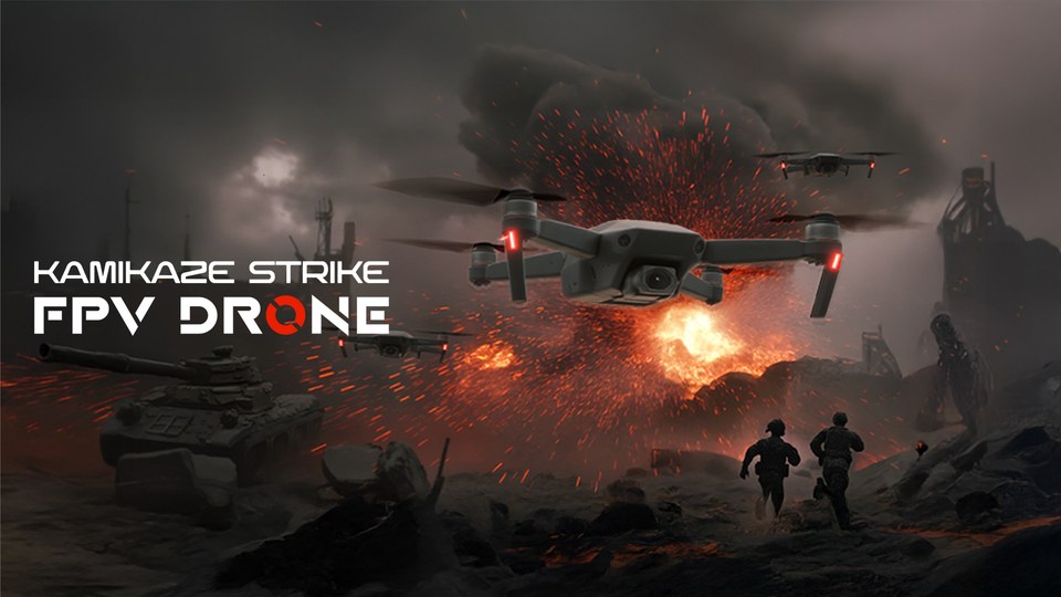 『Kamikaze Strike:FPV Drone』の公式キービジュアル