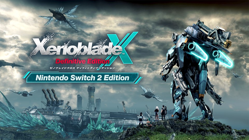 『XenobladeX Definitive Edition Nintendo Switch 2 Edition』の公式キービジュアル