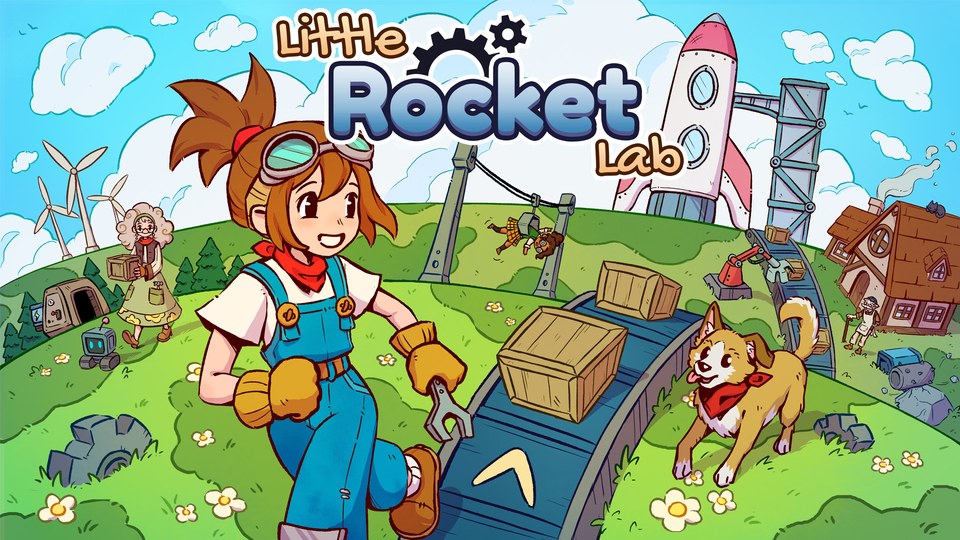 『Little Rocket Lab』の公式キービジュアル