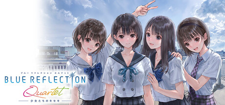 『BLUE REFLECTION Quartet：少女たちのキセキ』の公式キービジュアル