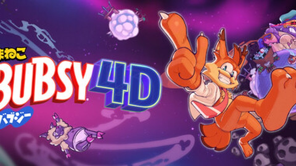 『Bubsy 4D (やまねこバブジー4D)』の公式キービジュアル