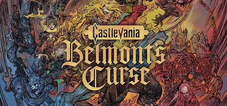 『Castlevania: Belmont's Curse（キャッスルヴァニア ベルモンドカース）』の公式キービジュアル