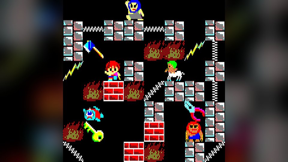 『EGGコンソール へらくれす PC-8801mkIISR』の公式キービジュアル