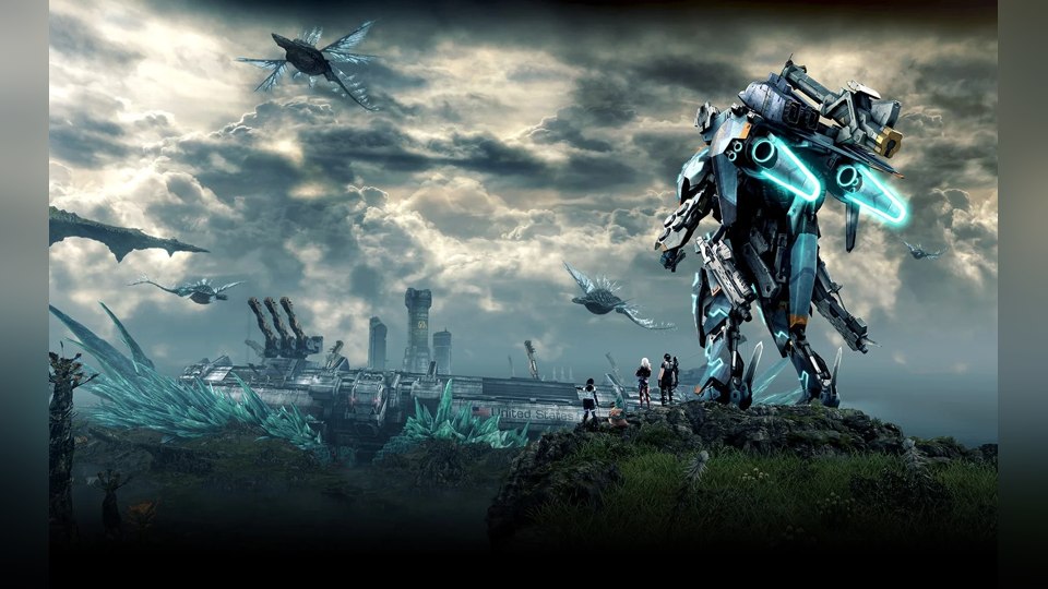 『XenobladeX Definitive Edition Nintendo Switch 2 Edition』の公式キービジュアル