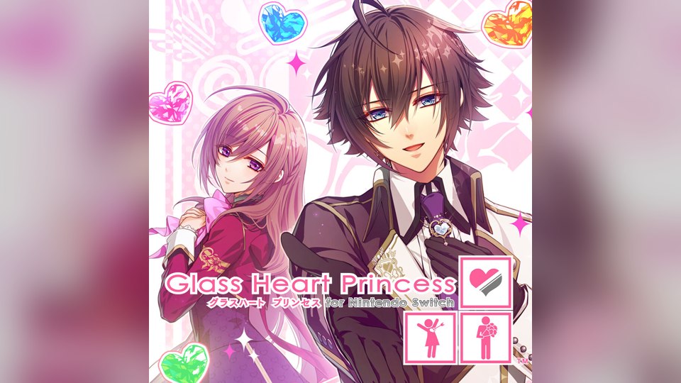 『Glass Heart Princess for Nintendo Switch』の公式キービジュアル