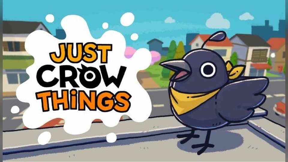 『カラスのおしごと (Just Crow Things) + クリーンアップ！ (Cleaning Up!)』の公式キービジュアル