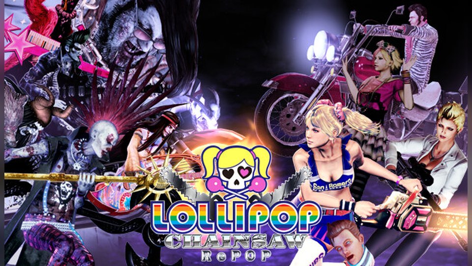 『LOLLIPOP CHAINSAW RePOP Nintendo Switch 2 Edition』の公式キービジュアル