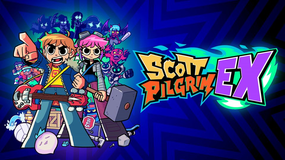 『Scott Pilgrim EX』の公式キービジュアル
