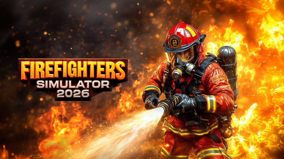 『Firefighters Simulator 2026』の公式キービジュアル