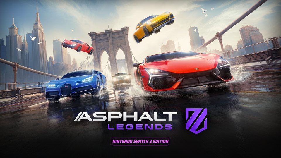 『アスファルト:Legends Nintendo Switch 2 Edition』の公式キービジュアル
