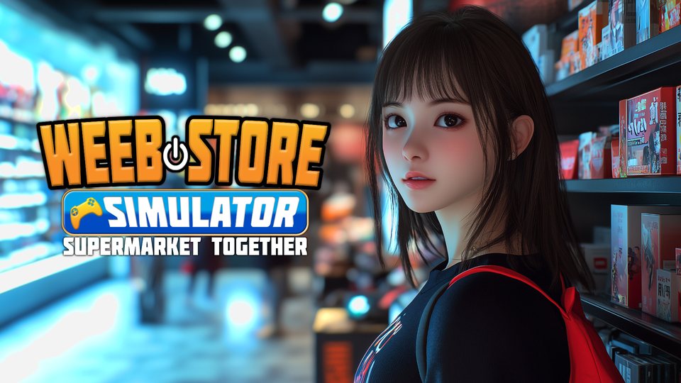 『Weeb Store Simulator: Supermarket Together』の公式キービジュアル