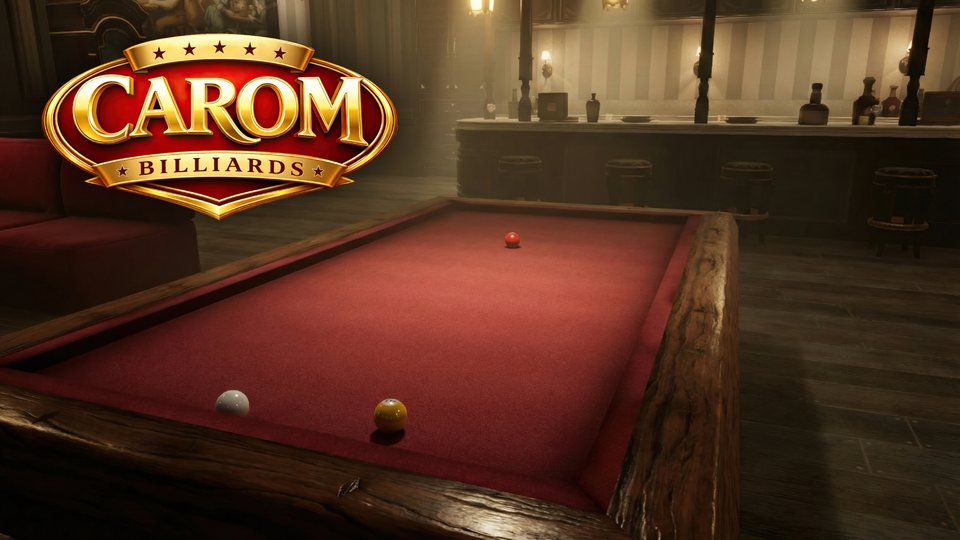 『Carom Billiards』の公式キービジュアル