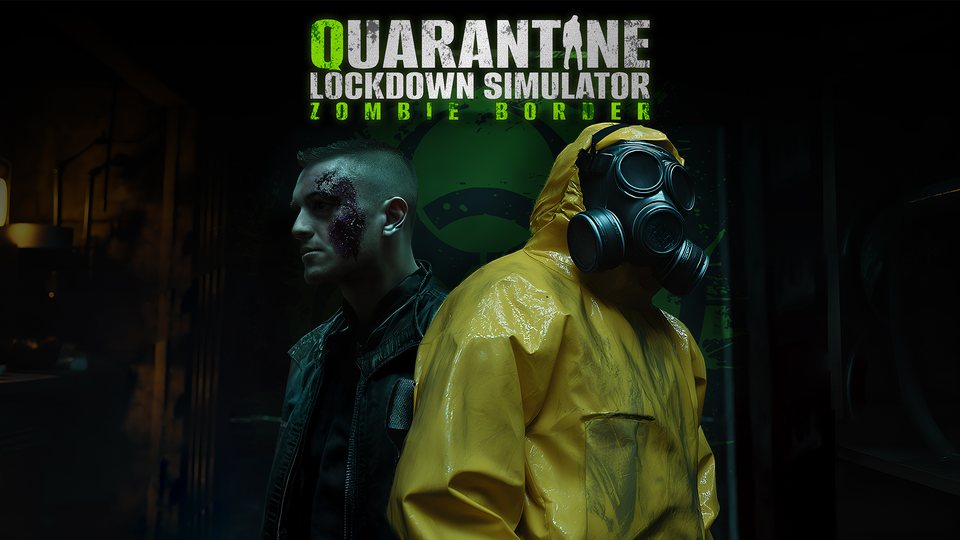 『Quarantine Lockdown Simulator: Zombie Border』の公式キービジュアル
