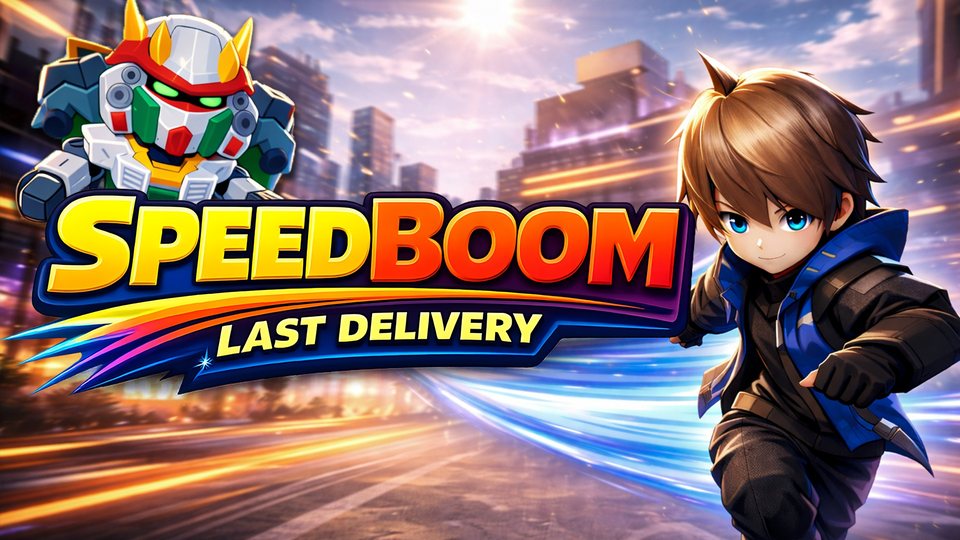 『Speed Boom: Last Delivery』の公式キービジュアル
