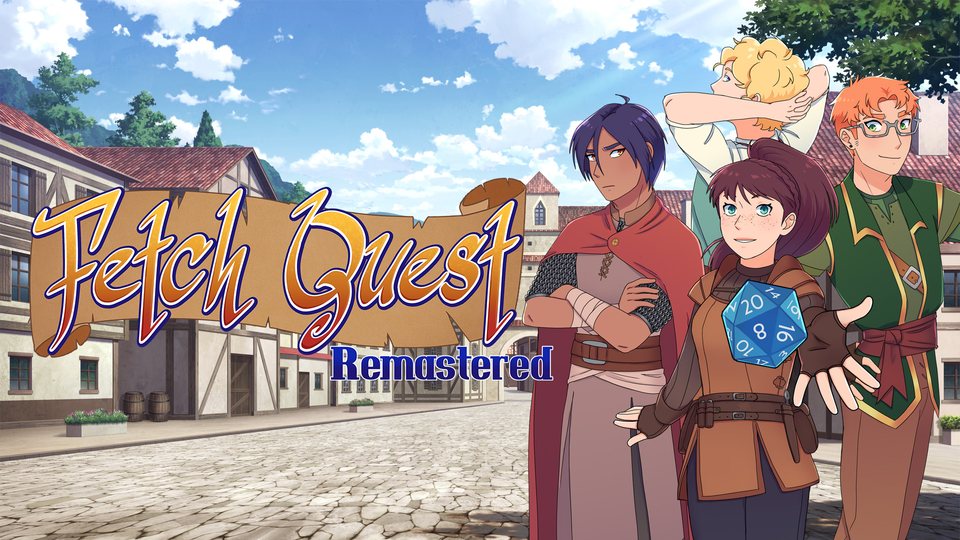 『Fetch Quest Remastered』の公式キービジュアル