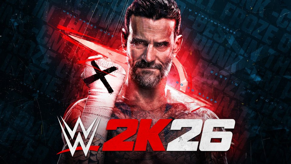 『WWE 2K26』の公式キービジュアル