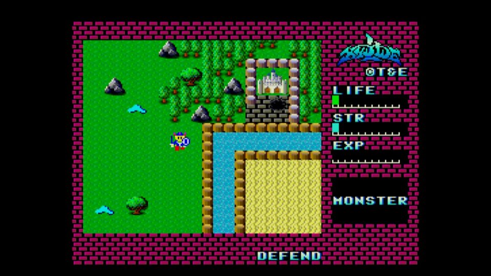 『EGGコンソール ハイドライド MSX2』の公式キービジュアル