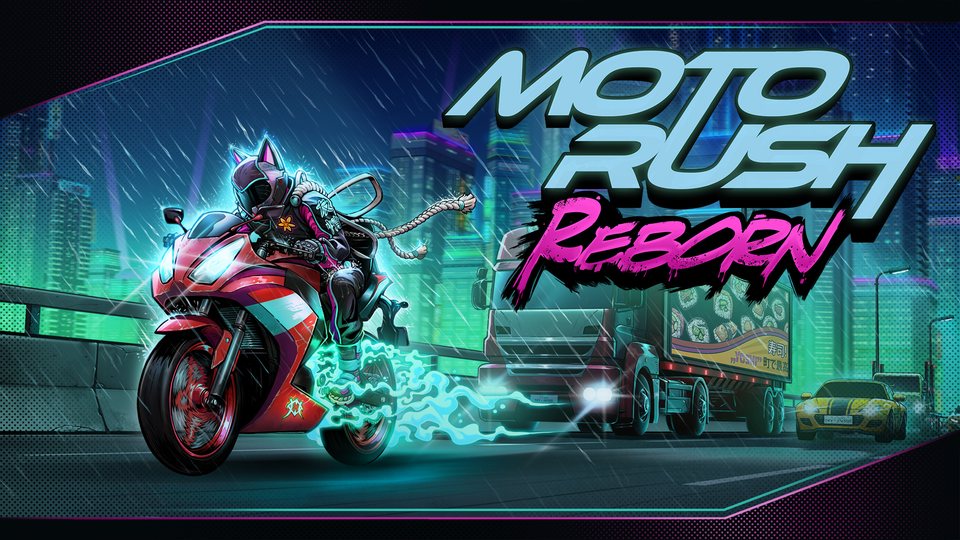 『Moto Rush Reborn』の公式キービジュアル