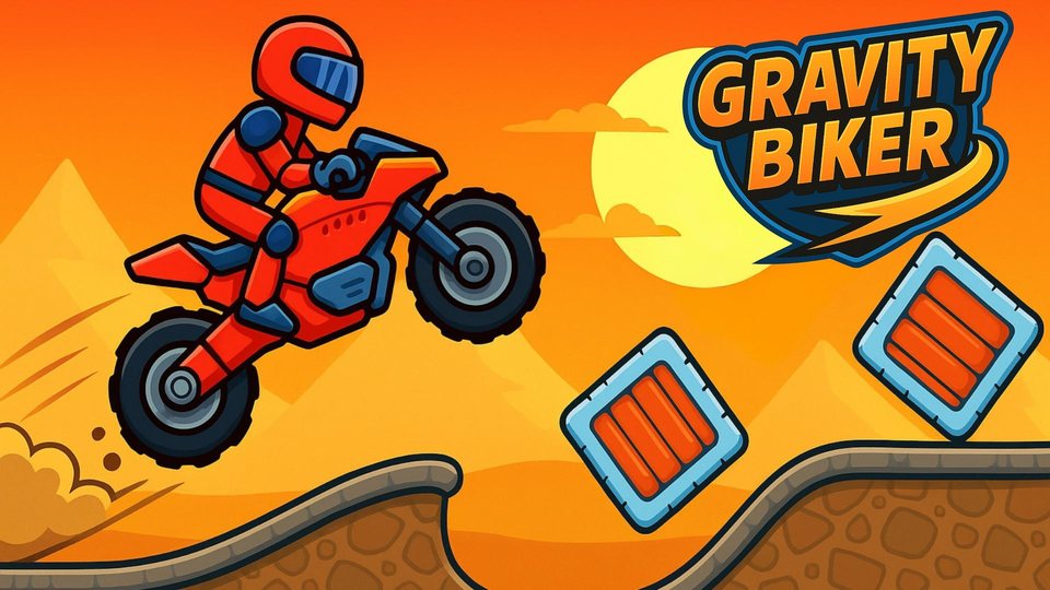 『Gravity Biker』の公式キービジュアル