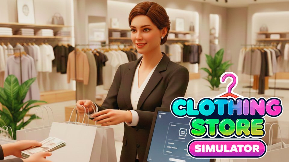 『Clothing Store Simulator』の公式キービジュアル
