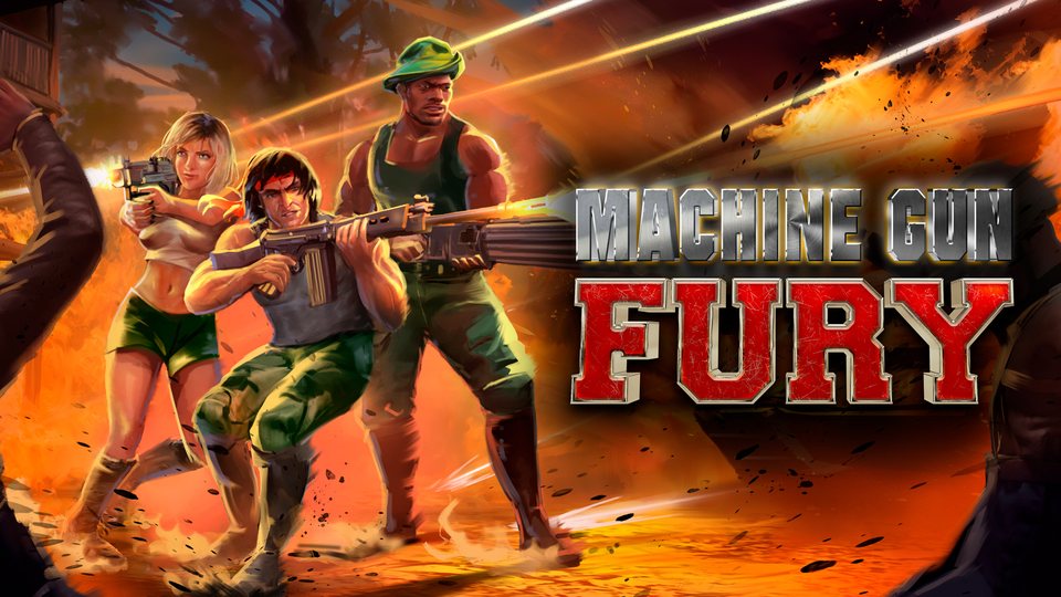 『Machine Gun Fury』の公式キービジュアル