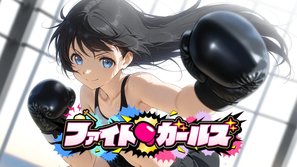 『ファイトガールズ』の公式キービジュアル
