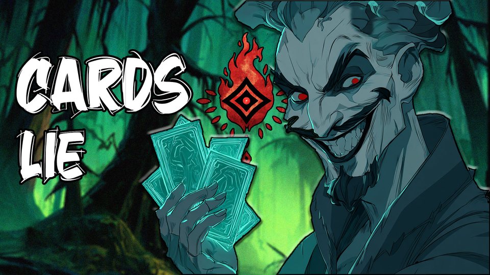 『Cards lie』の公式キービジュアル