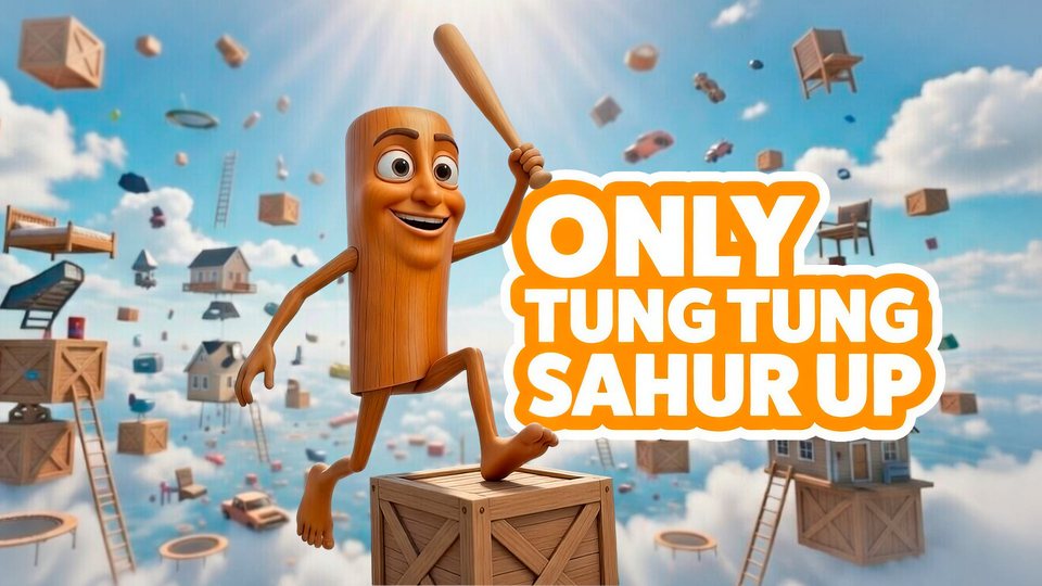 『Only Tung Tung Sahur UP』の公式キービジュアル