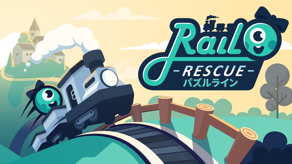 『Rail Rescue: パズルライン』の公式キービジュアル