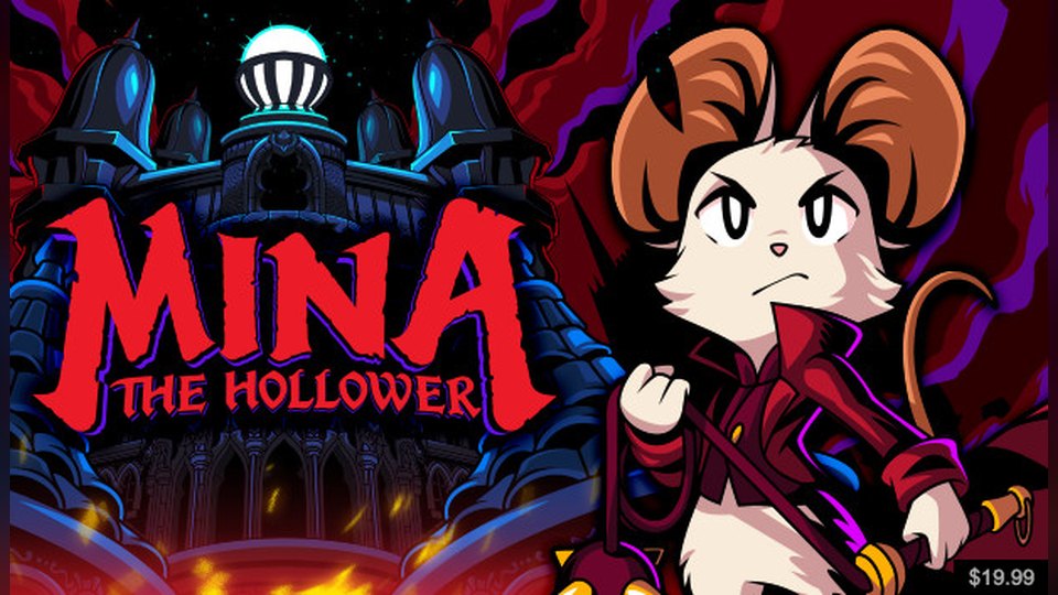 『MINA THE HOLLOWER』の公式キービジュアル