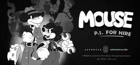 『MOUSE：やとわれの探偵』の公式キービジュアル