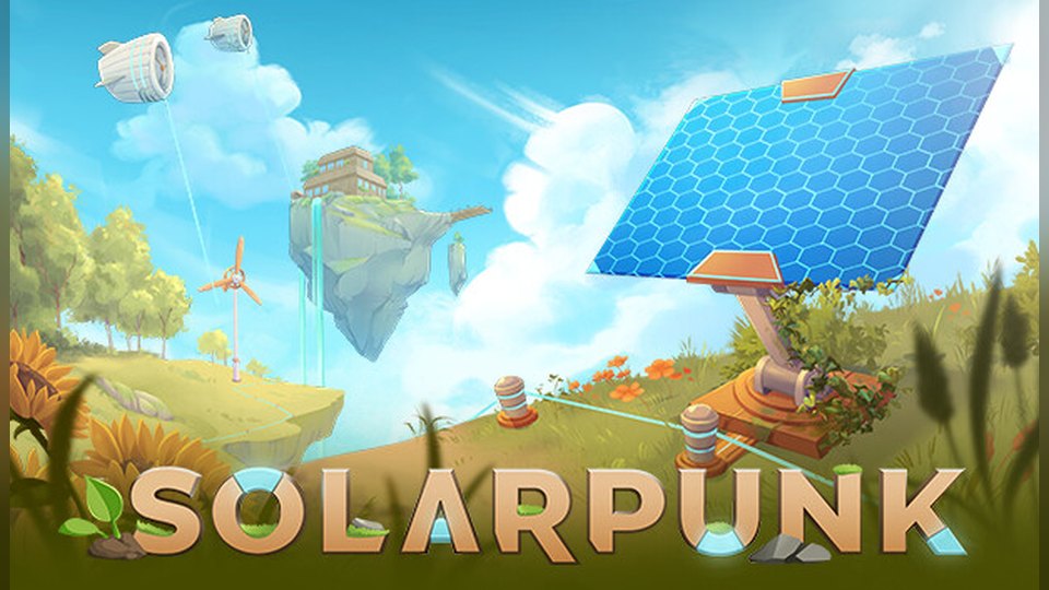 『Solarpunk ソーラーパンク：天空の島』の公式キービジュアル