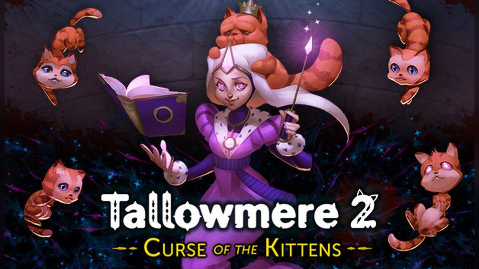 『Tallowmere 2: Curse of the Kittens』の公式キービジュアル