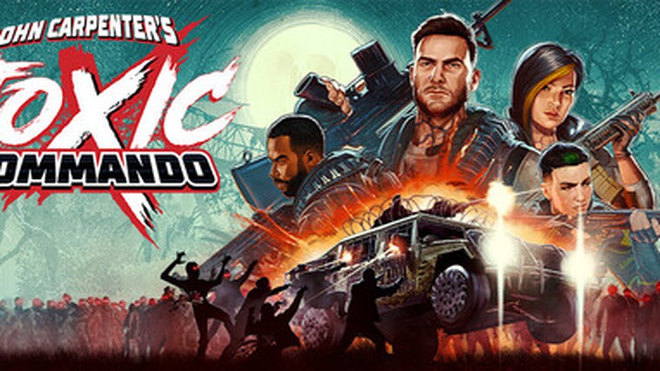 『John Carpenter's Toxic Commando』の公式キービジュアル