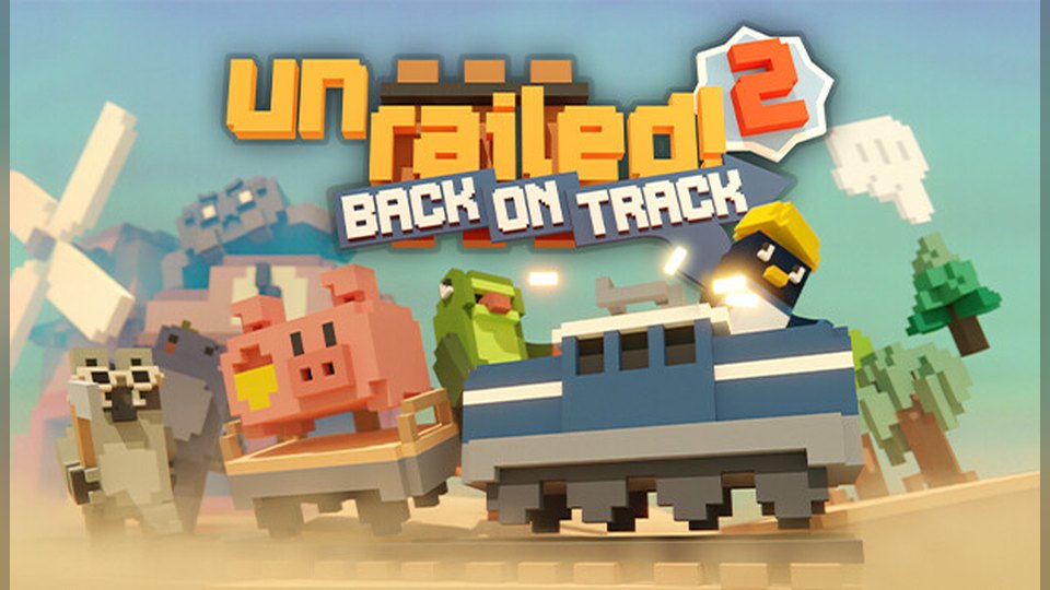『Unrailed 2:バック・オン・トラック』の公式キービジュアル