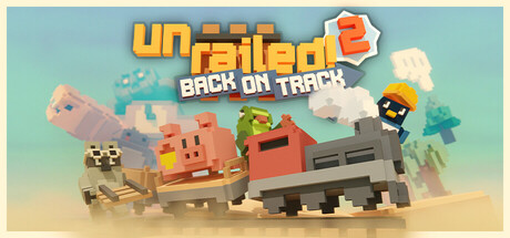 『Unrailed 2:バック・オン・トラック』の公式キービジュアル